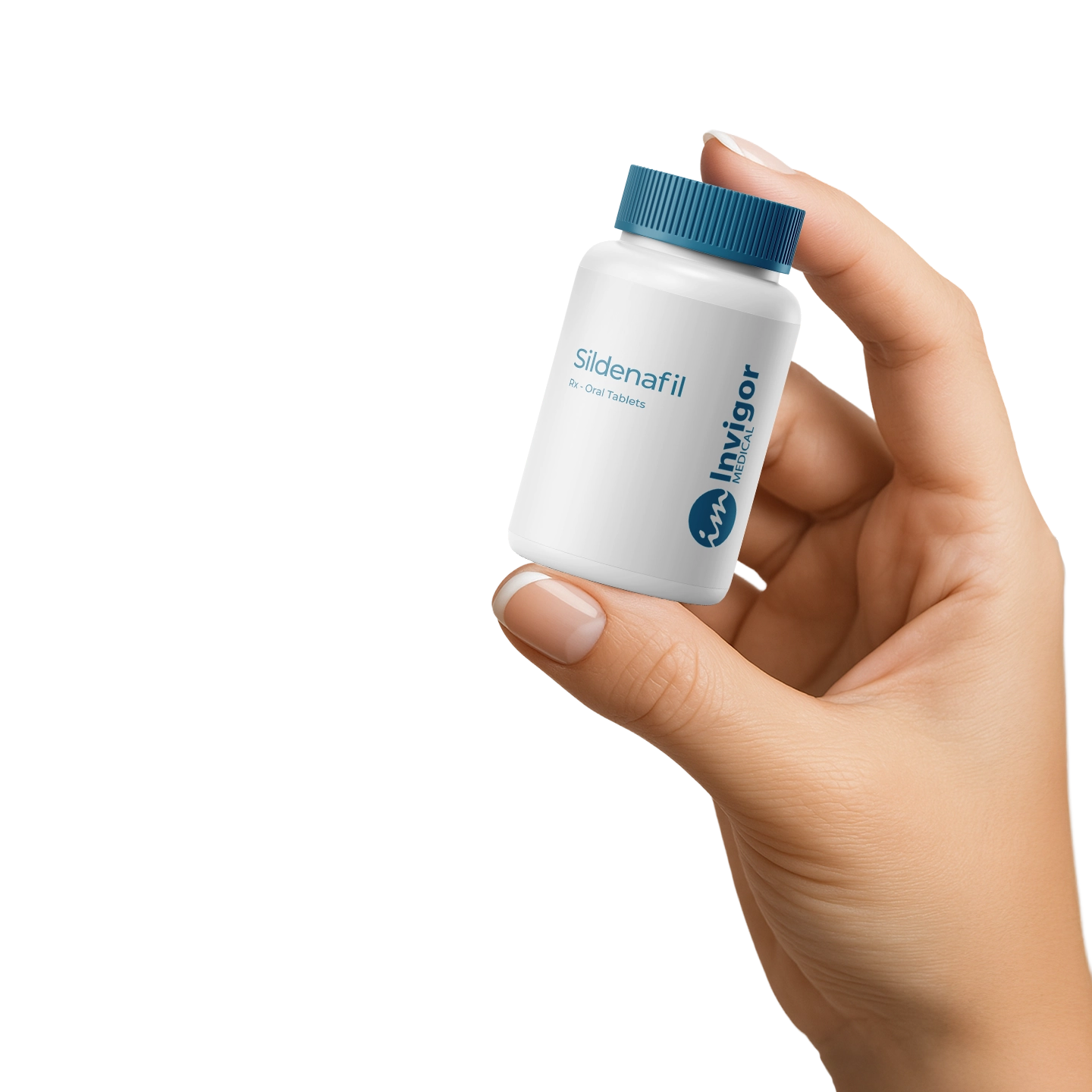 Sildenafil Medication in Hand