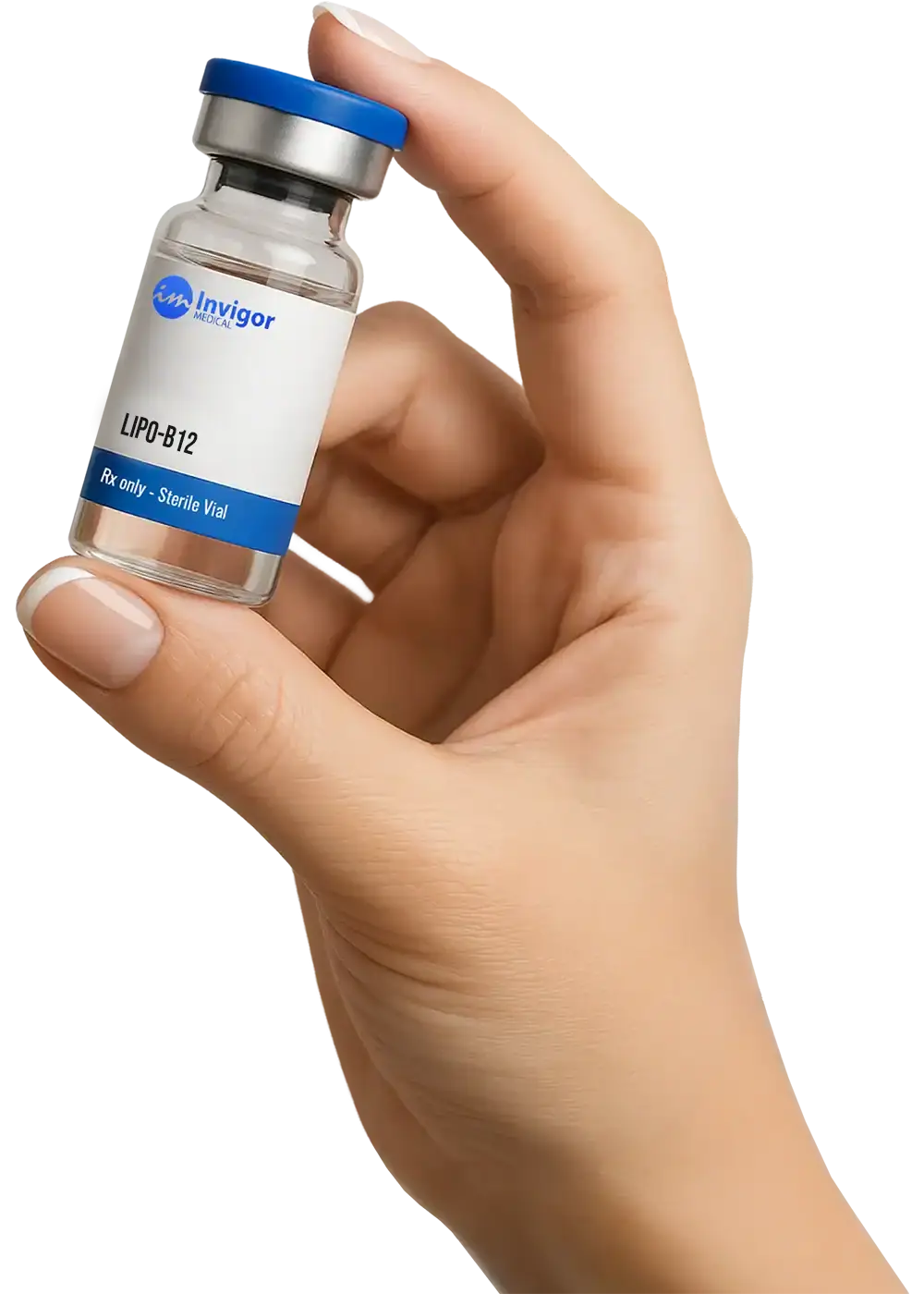 Lipo B12 Injections Medication in Hand