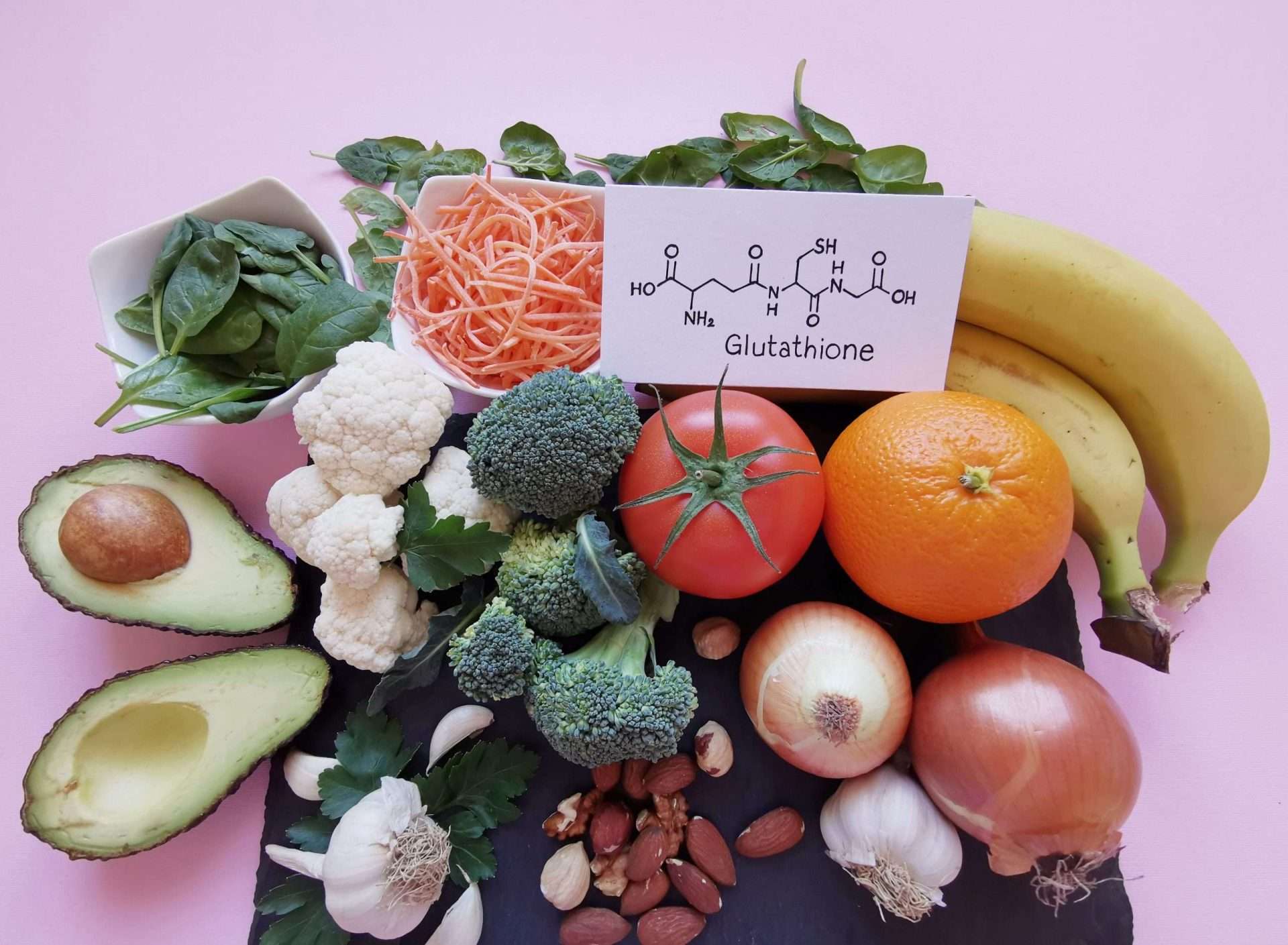 Foods rich in glutathione