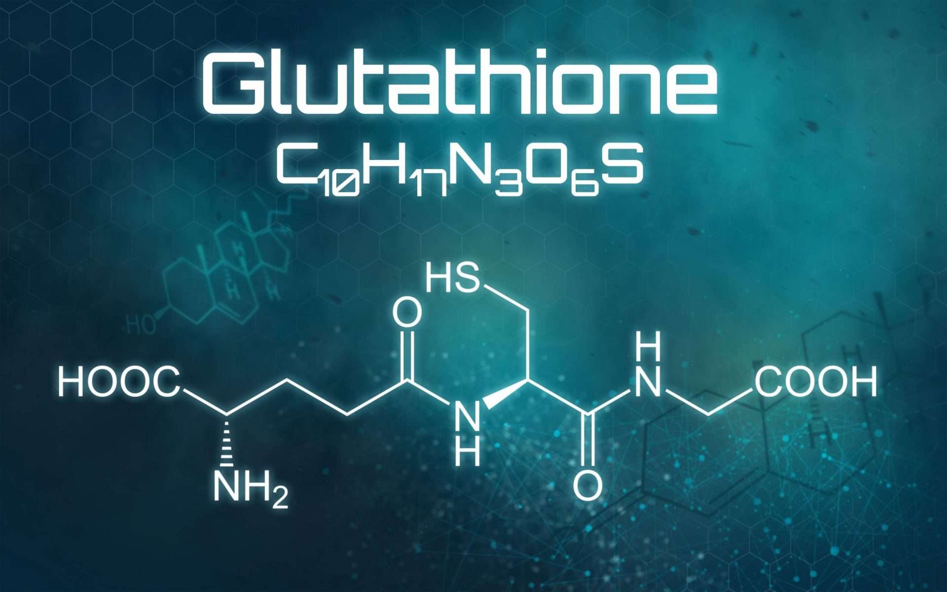 Glutathione chemical formula